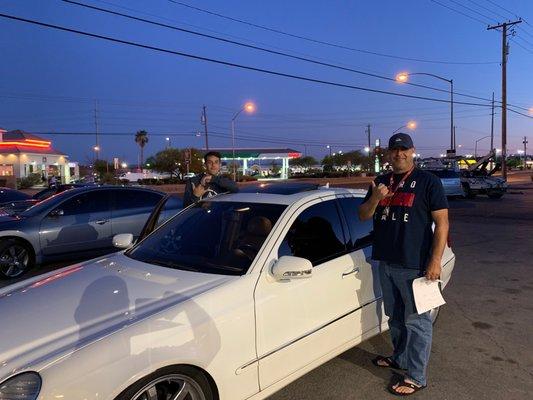 Congratulations Michael on your 2008 Mercedes E-350.