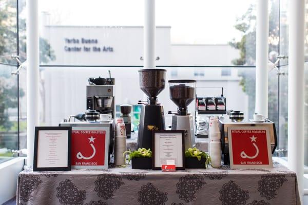 Espresso and Drip Coffee Catering @ The St. Regis. Photo by Irja Elisa.