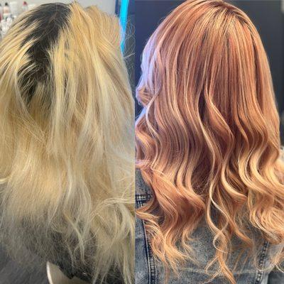 AMAZING COLOR TRANSFORMATION BY MICHELLE !