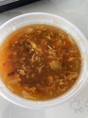 Hot n sour soup (lunch)