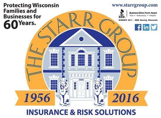 In 2016, The Starr Group celebrated its 60th anniversary faithfully serving Southeastern Wisconsin.