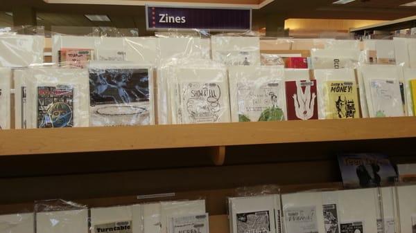 Lots of zines!