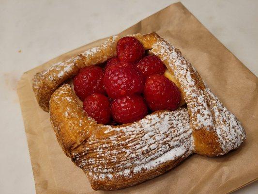 Raspberry Cheese Danish