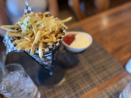 Truffle Parmesan fries