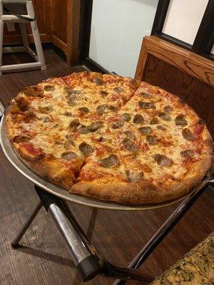 Sausage pizza