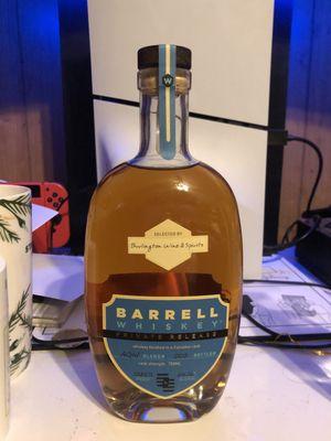 Barrel Whiskey