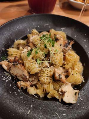 Chicken Marsala with mushrooms