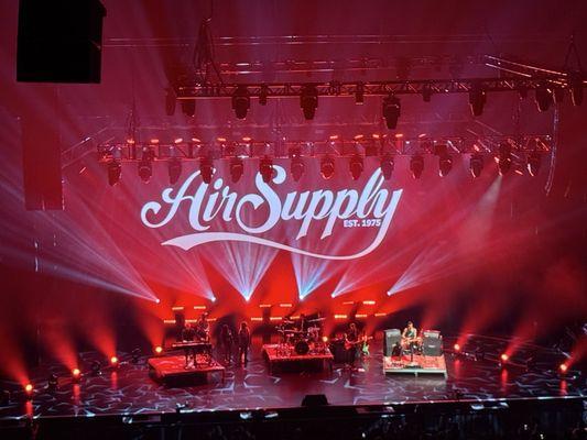 Air Supply on stage