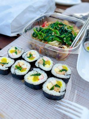 gimbap chapjae