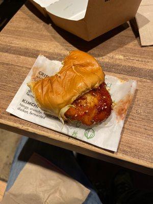 Korean Chicken Sandwich