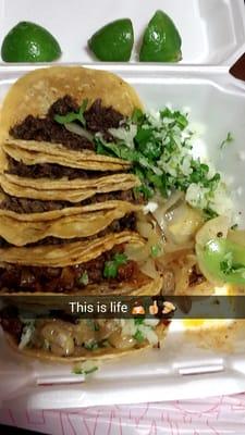 Tacos for days! This is life!