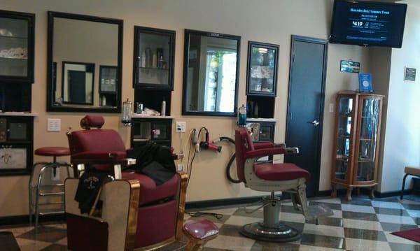 Historic Richmond Barber Shop.