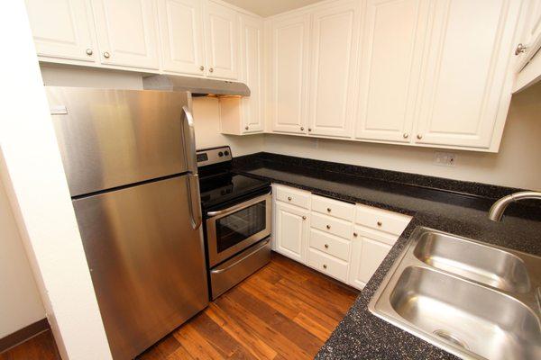 Kitchen with Stainless Steel Appliances