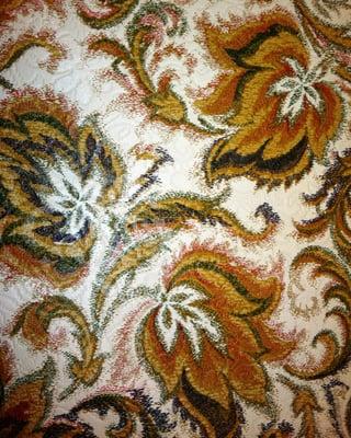 Del Rio Antique Gold coated fabric pattern