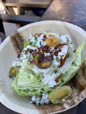 Wedge salad lunch