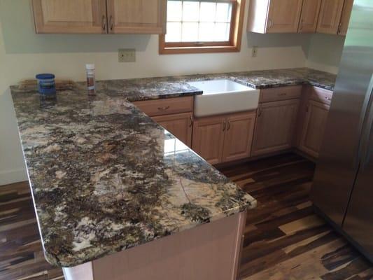 Kitchen exotic granite