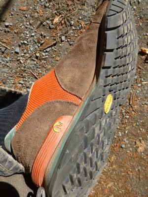 New hard vibram soles