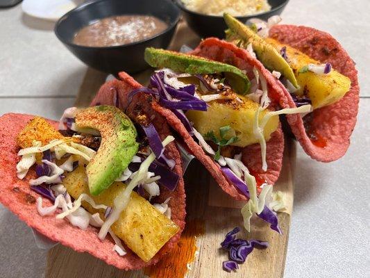 Octopus taco