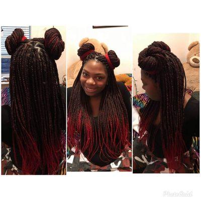 Box braids !