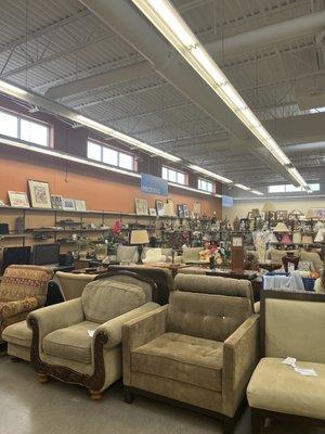 Furniture section!