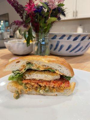 Chipotle chicken sandwich