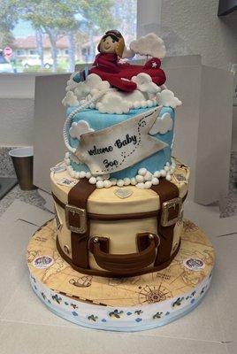 Adventure themed cake