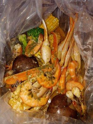 #2. 1 lb. Shrimp, 1 lb. Snow Crab Combo