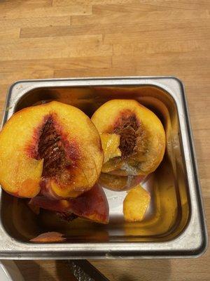 Rotten peaches. Super disappointing.