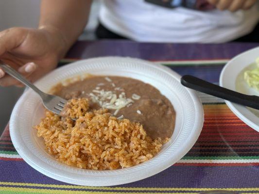 Rice and beans