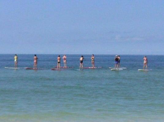 SUP Yoga is soooo much fun! Try it you won't regret it!