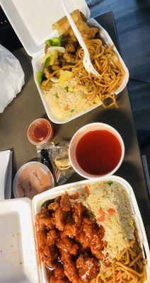 34. Sweet and Sour Pork 52. Orange Chicken lunch special