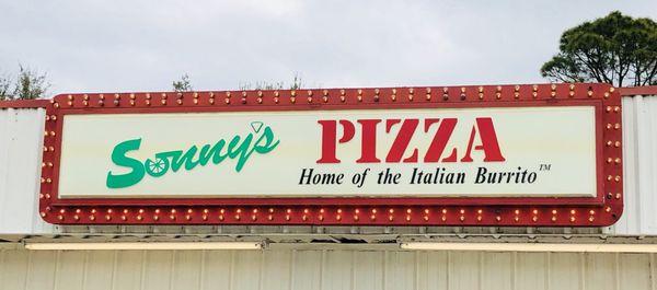 SONNY'S PIZZA in Jonesville, Louisiana.  Great place to eat!  Wonderful cheese bread.  Like cheese?  You will like their cheese bread.