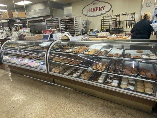 Bakery with cookies and desserts