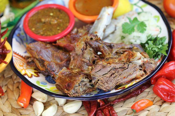 Birria De Costilla de Chivo/ Rib goat meat