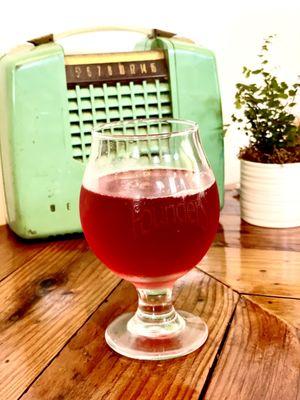 Strawberry Mint Kombucha on tap