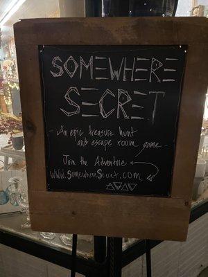 Somewhere Secret Escape Game