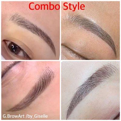 combo eyebrow csah Discounts $350
Including touch up