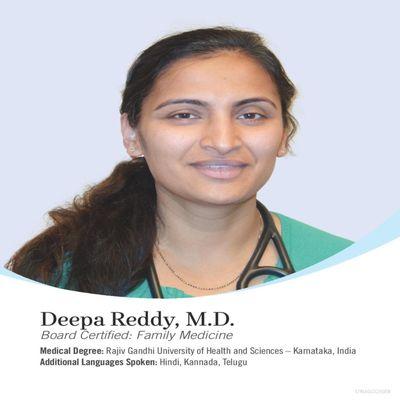 Deepa Reddy, M.D.