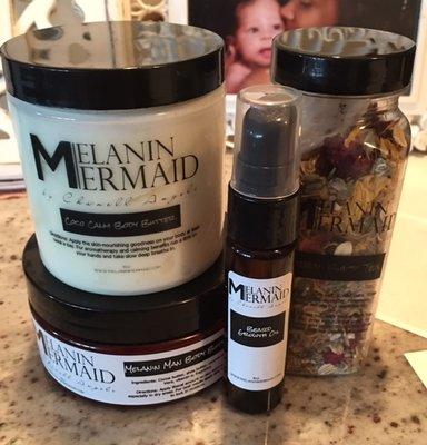 Customer photo of Melanin Mermaid products