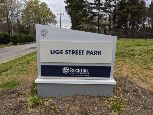 Lige Street Park, Rock Hill