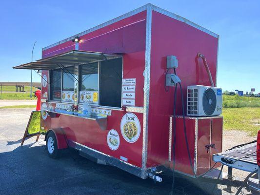 Food Truck Right Side View