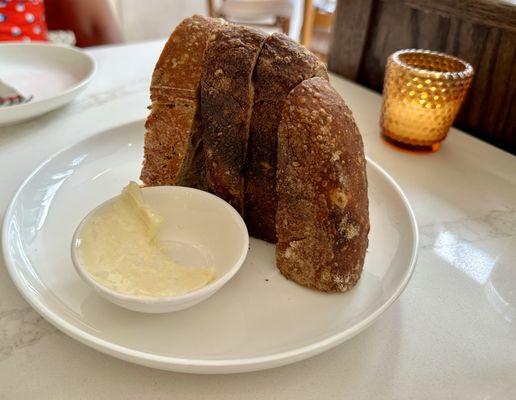 Bread and Butter (Illata sourdough, served with salted, spreadable butter)