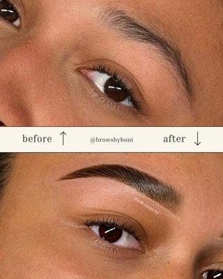 Brow Lamination + Tint