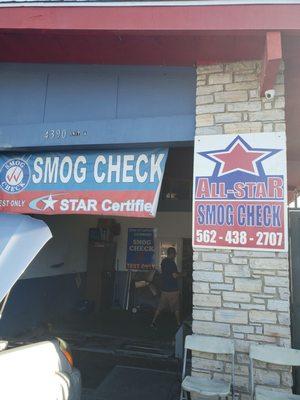 Coming to the trusted place for the best smog check in town!