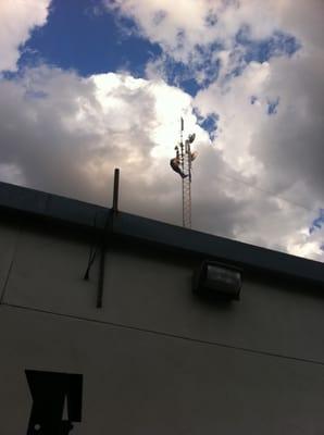 AWS Communications HQ Antenna