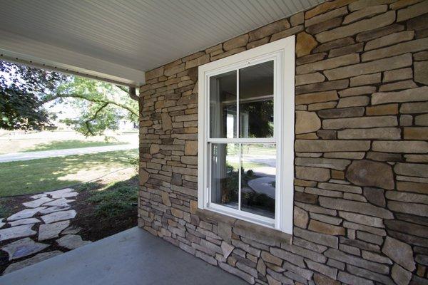 ProVia Aeris window and stone.