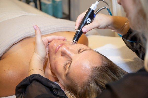 We offer HydraFacial services in 3 different tiers. Classic, luxury and ultimate. Check out our menu for more information!