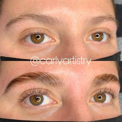 Brow Lamination & Henna, Lash Lift & Tint