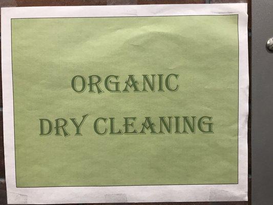 Chemical free dry cleaning is better for our health