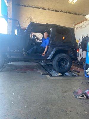 1999 jeep wrangler tj passed with flying colors!!